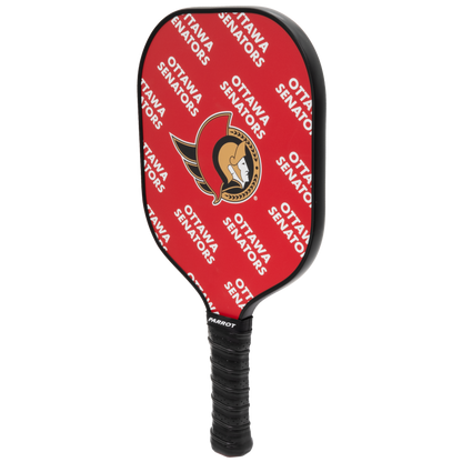 Ottawa Senators pickleball paddle back view