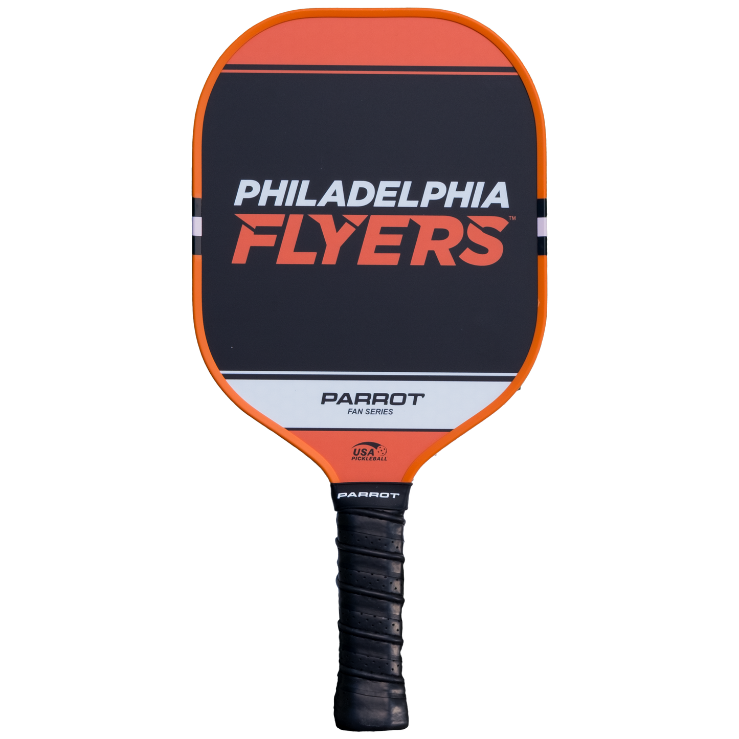 Philadelphia Flyers Sport Plus pickleball paddle back view