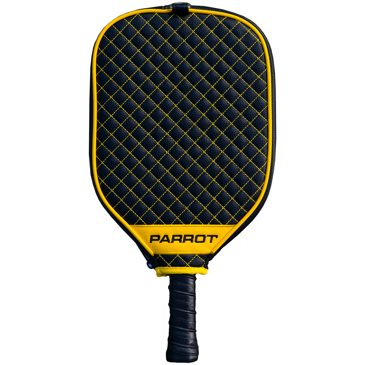 Pittsburgh Penguins quilted pickleball paddle cover back view