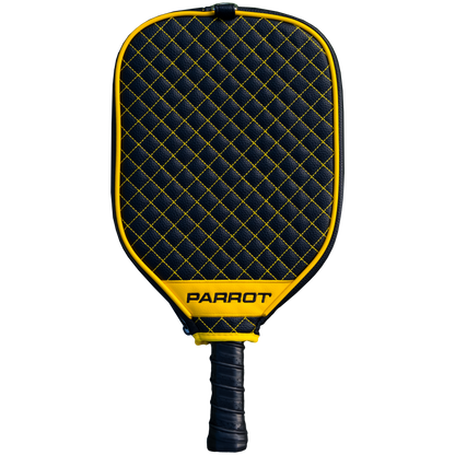 Pittsburgh Penguins quilted pickleball paddle cover back view