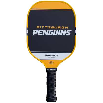 Pittsburgh Penguins Sport Plus pickleball paddle back view