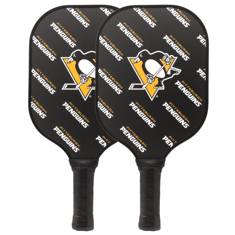Pittsburgh Penguins pickleball paddle set