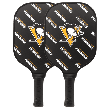 Pittsburgh Penguins pickleball paddle set