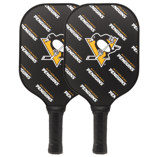 Pittsburgh Penguins pickleball paddle set