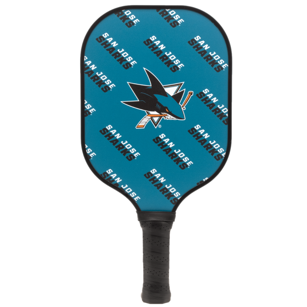 San Jose Sharks standard pickleball paddle