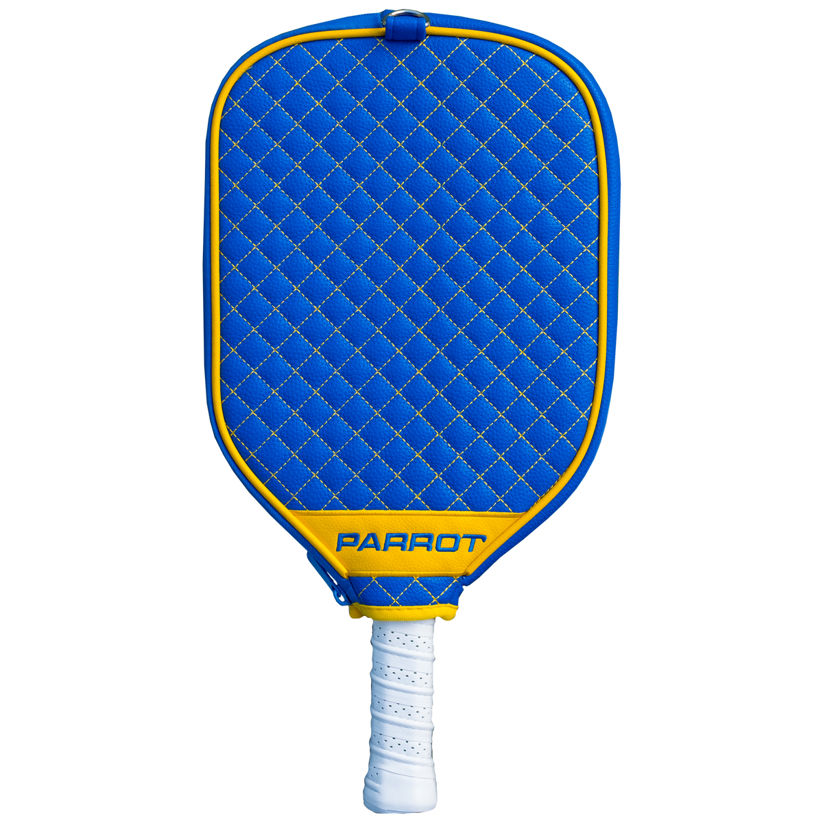 St Louis Blues quilted pickleball paddle cover back view