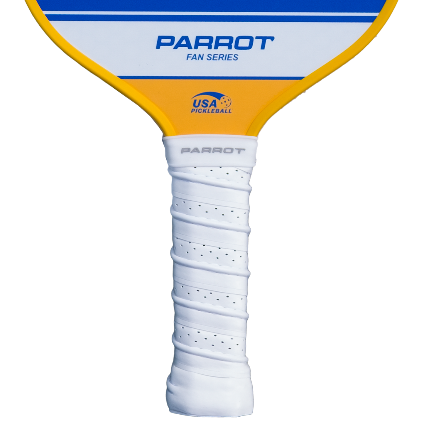 St Louis Blues Sport Plus pickleball paddle on the court