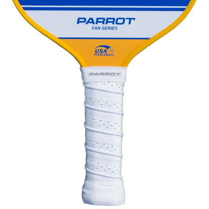St Louis Blues Sport Plus pickleball paddle on the court