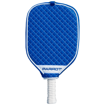 Tampa Bay Lightning quilted pickleball paddle cover back view