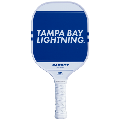 Tampa Bay Lightning Sport Plus pickleball paddle back view