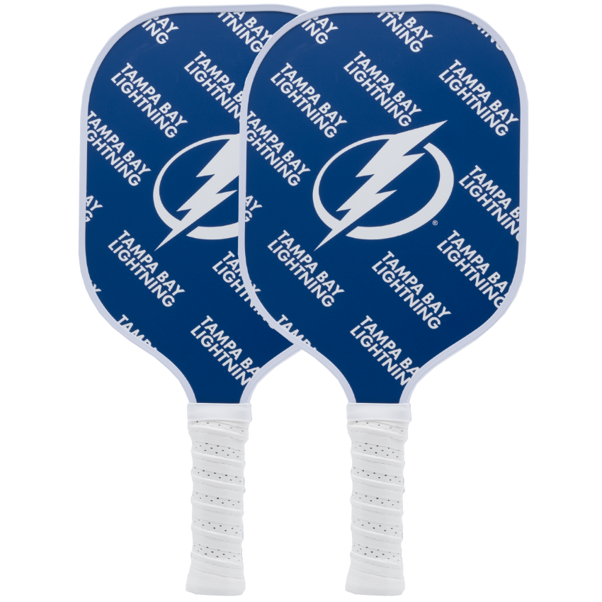 Tampa Bay Lightning pickleball paddle set