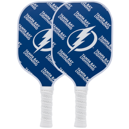 Tampa Bay Lightning pickleball paddle set