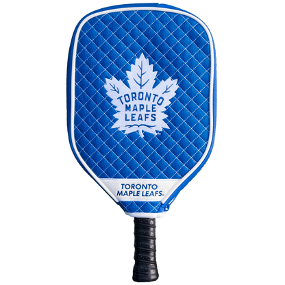Toronto Maple Leafs quilted pickleball paddle cover