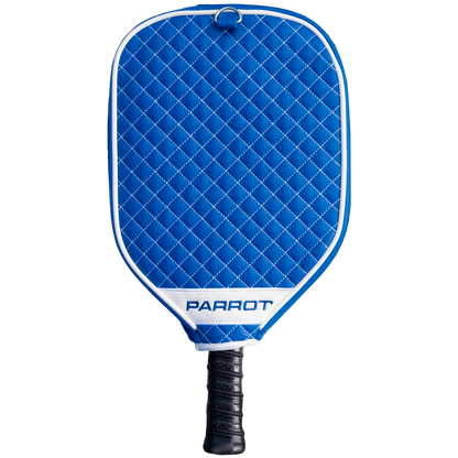 Toronto Maple Leafs quilted pickleball paddle cover back view
