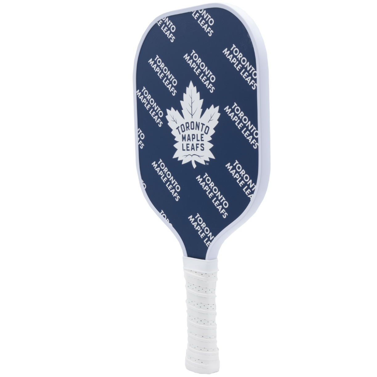 Toronto Maple Leafs pickleball paddle back view