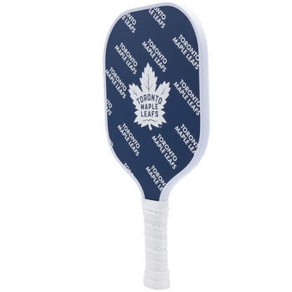 Toronto Maple Leafs pickleball paddle back view