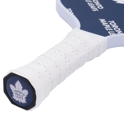 Toronto Maple Leafs pickleball paddle handle logo