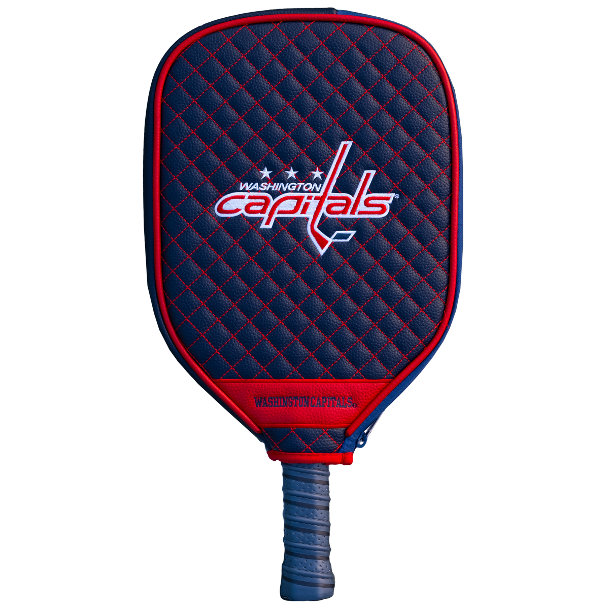 Washington Capitals Navy quilted pickleball paddle cover