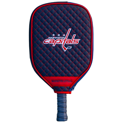 Washington Capitals Navy quilted pickleball paddle cover