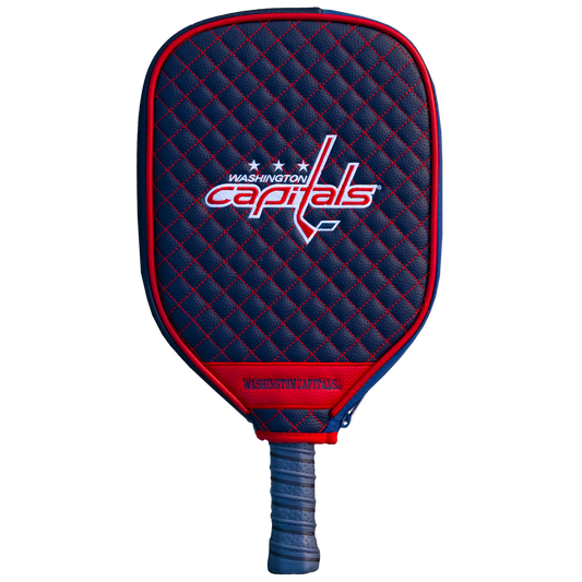 Washington Capitals Navy quilted pickleball paddle cover