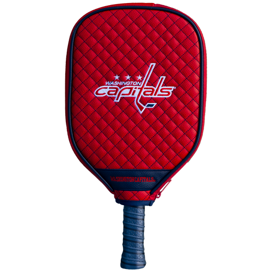Washington Capitals Red quilted pickleball paddle cover