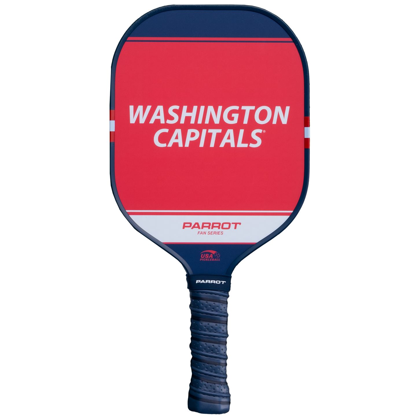 Washington Capitals Sport Plus pickleball paddle back view