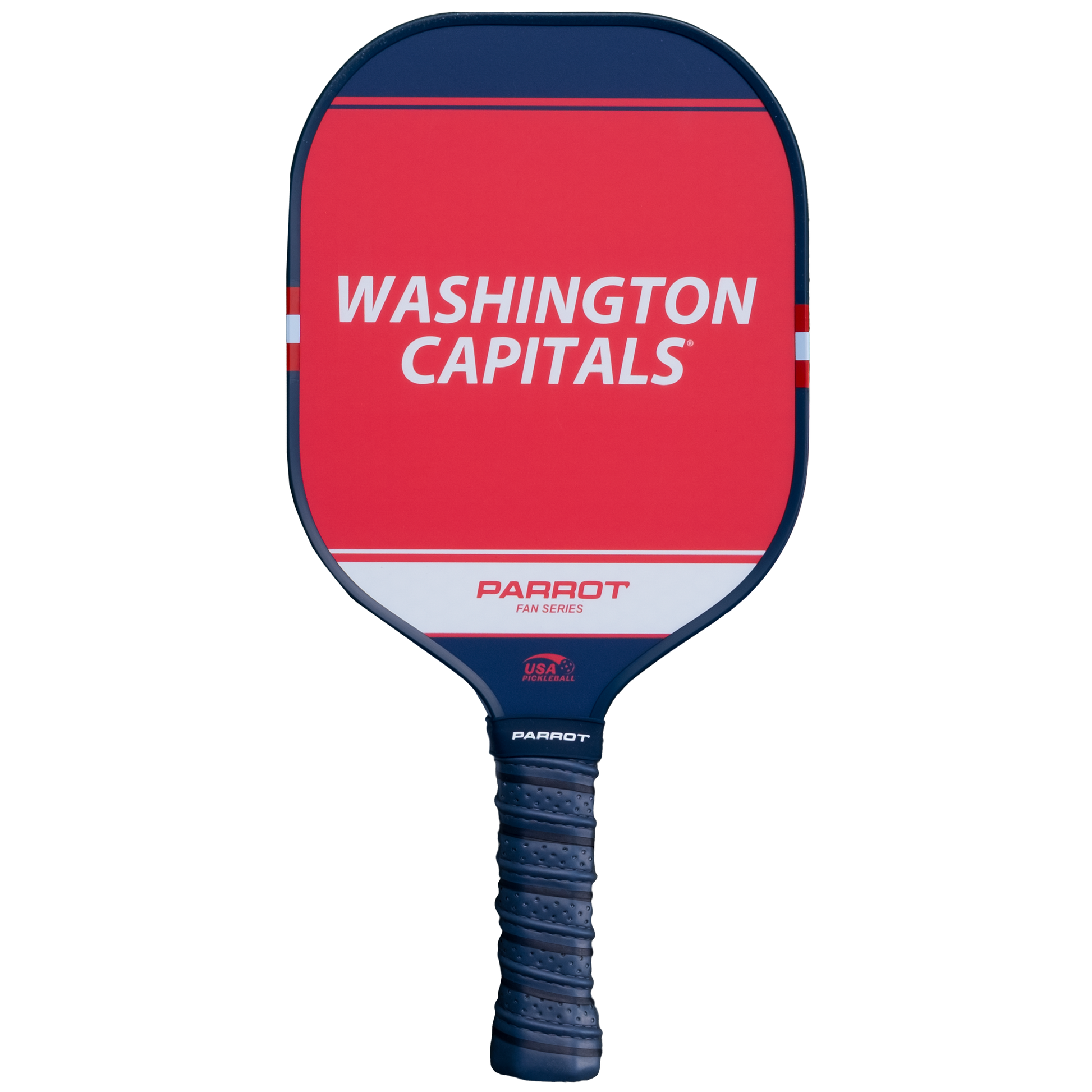 Washington Capitals Sport Plus pickleball paddle back view