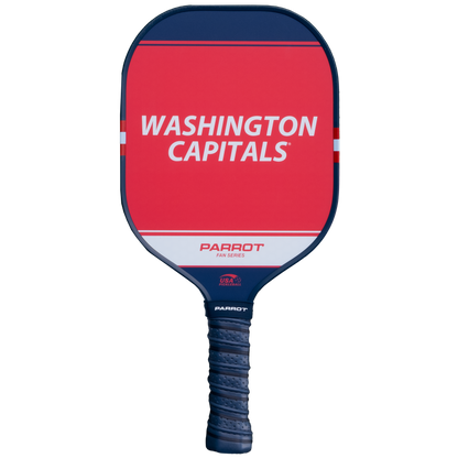 Washington Capitals Sport Plus pickleball paddle back view