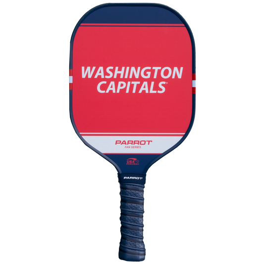 Washington Capitals Sport Plus pickleball paddle back view