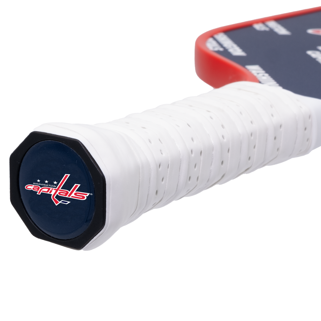 Washington Capitals pickleball paddle handle logo