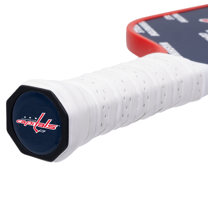 Washington Capitals pickleball paddle handle logo