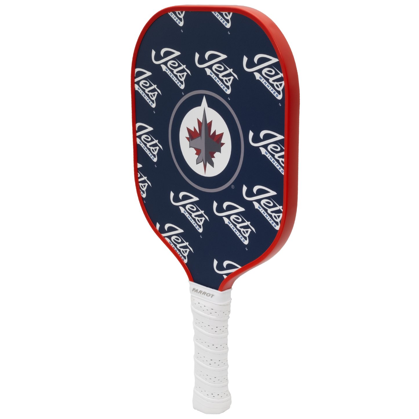 Winnipeg Jets pickleball paddle back view