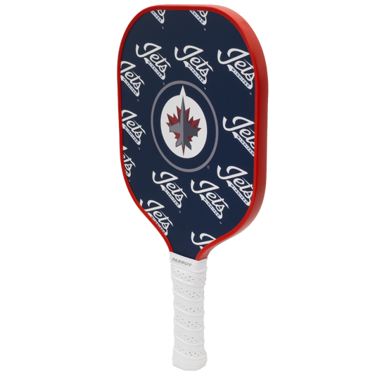 Winnipeg Jets pickleball paddle back view