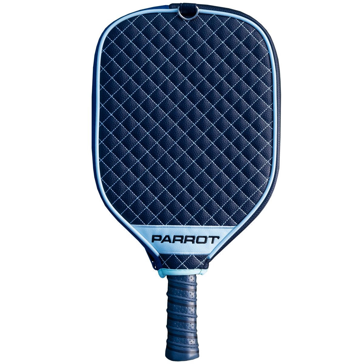 Seattle Kraken quilted pickleball paddle cover back view
