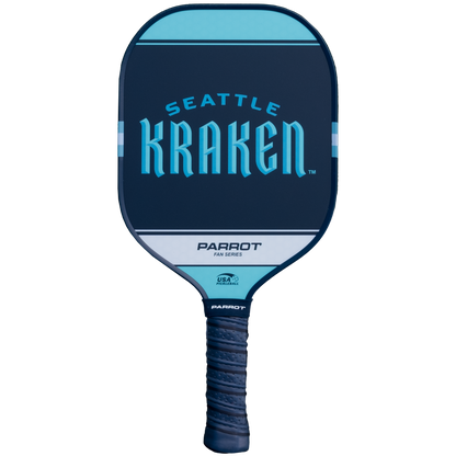 Seattle Kraken Sport Plus pickleball paddle back view