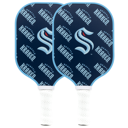 Seattle Kraken pickleball paddle set
