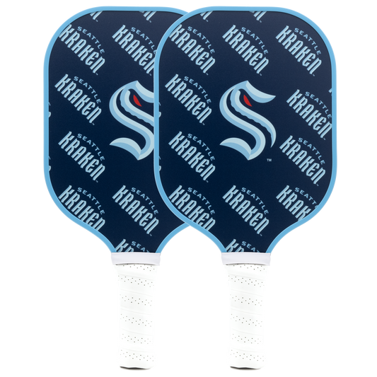 Seattle Kraken pickleball paddle set