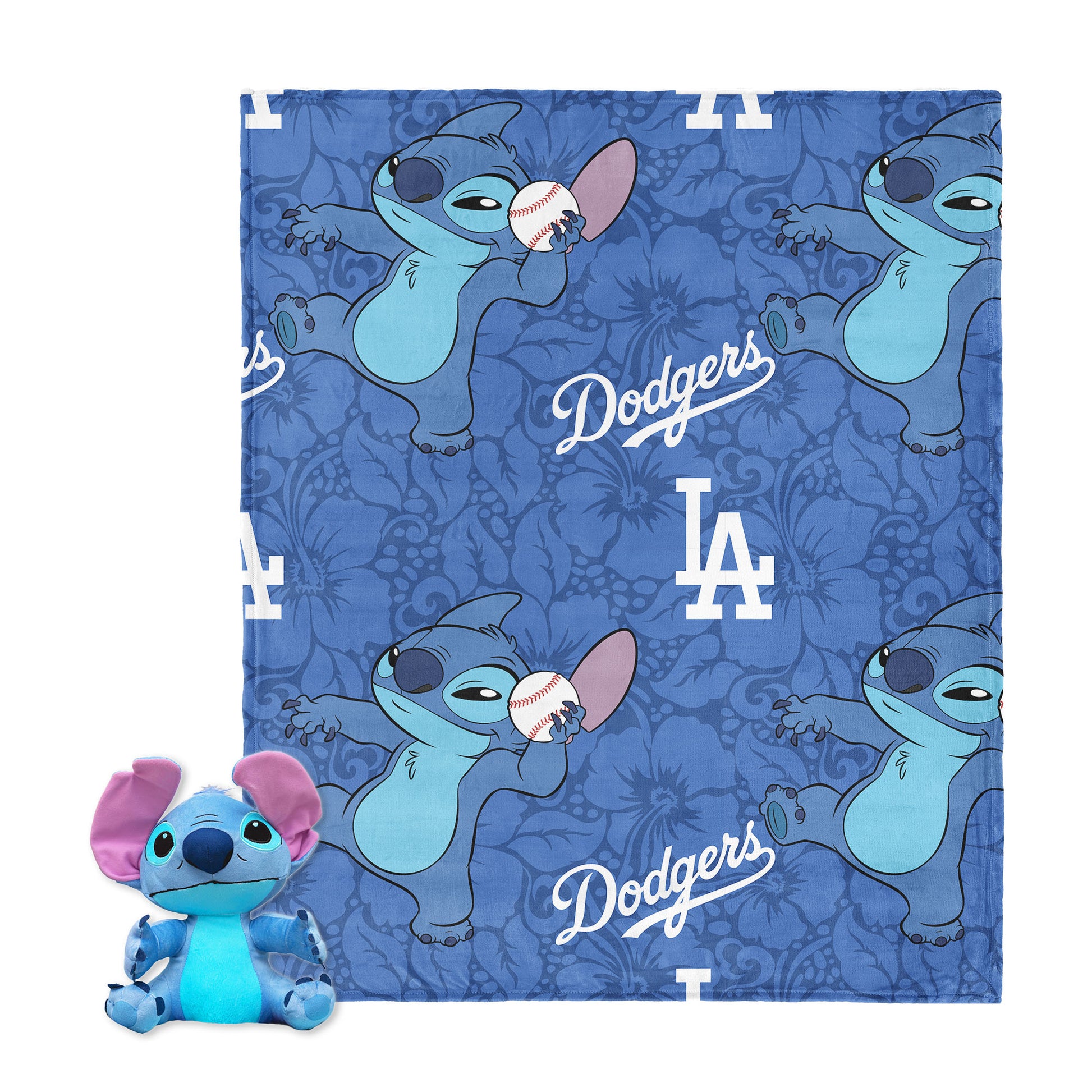 Los Angeles Dodgers Lilo and Stitch Hugger Toy