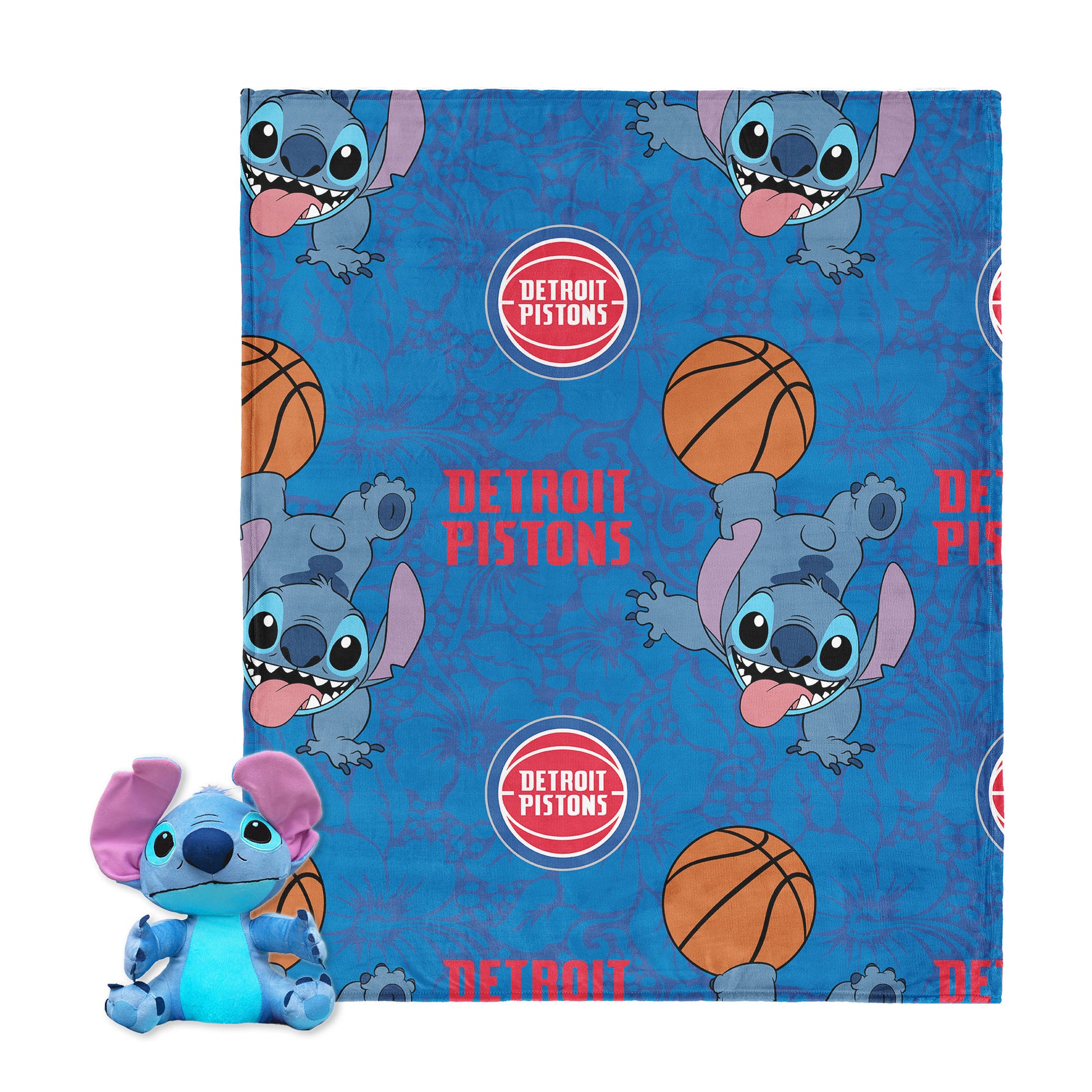 Detroit Pistons Lilo and Stitch Hugger Toy