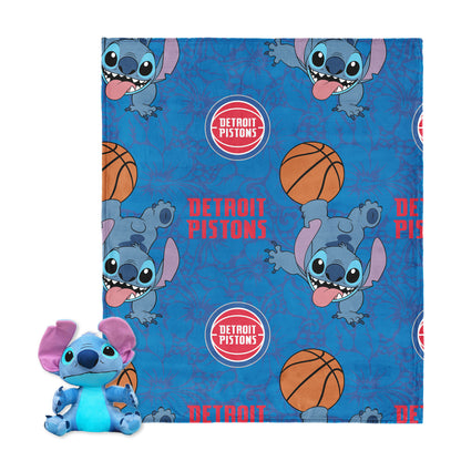 Detroit Pistons Lilo and Stitch Hugger Toy