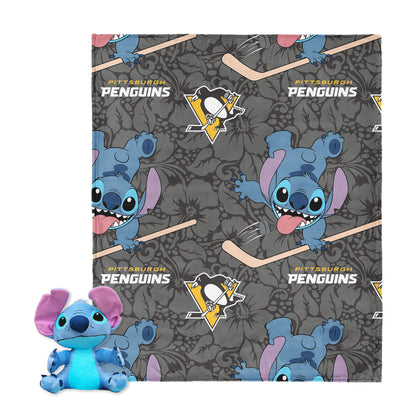 Pittsburgh Penguins Lilo and Stitch Hugger Toy
