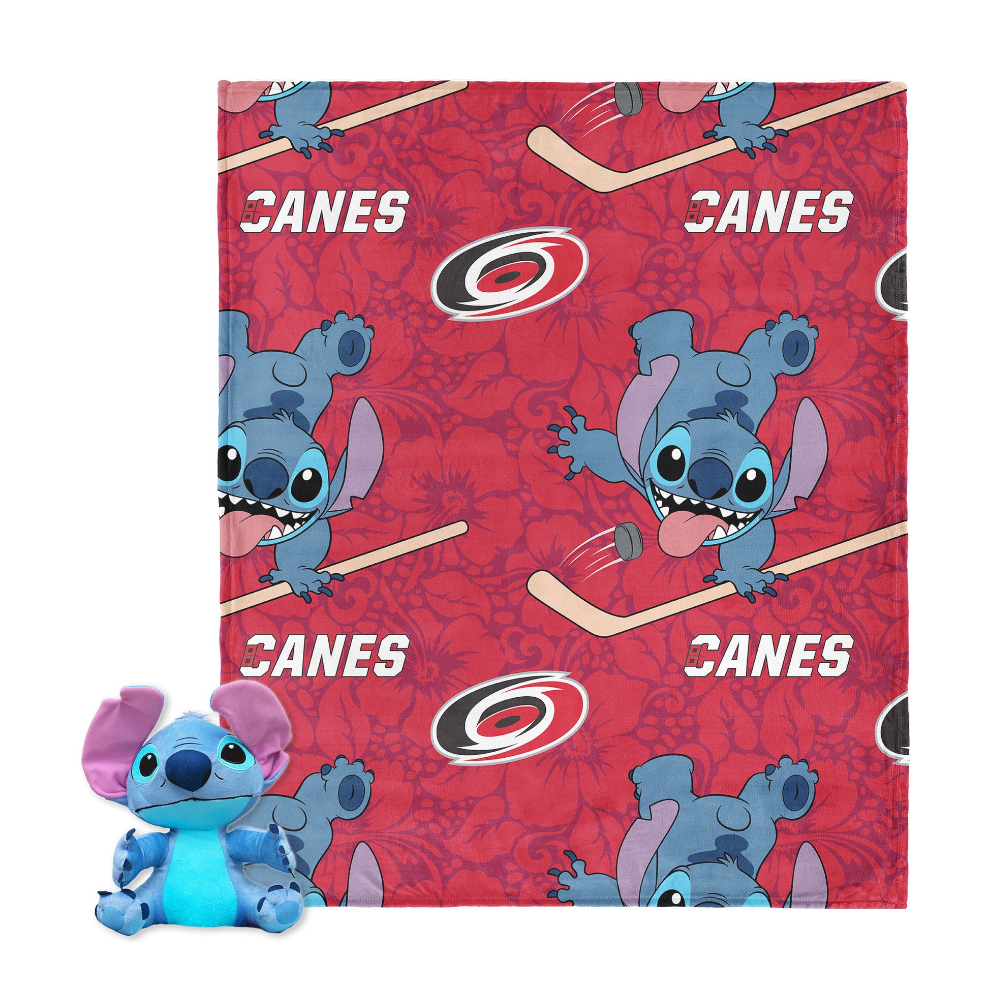 Carolina Hurricanes Lilo and Stitch Hugger Toy