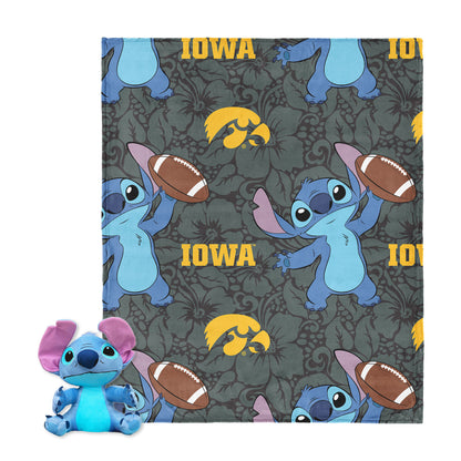 Iowa Hawkeyes Lilo and Stitch Hugger Toy