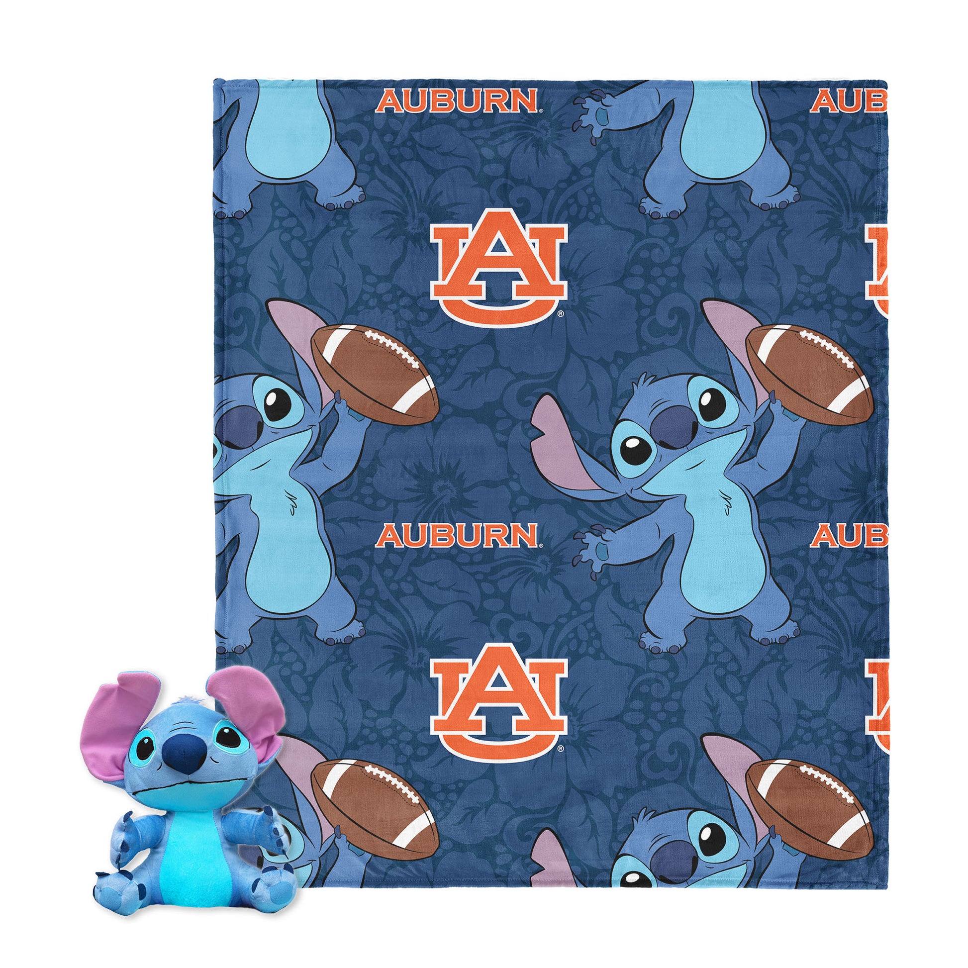Auburn Tigers Lilo and Stitch Hugger Toy