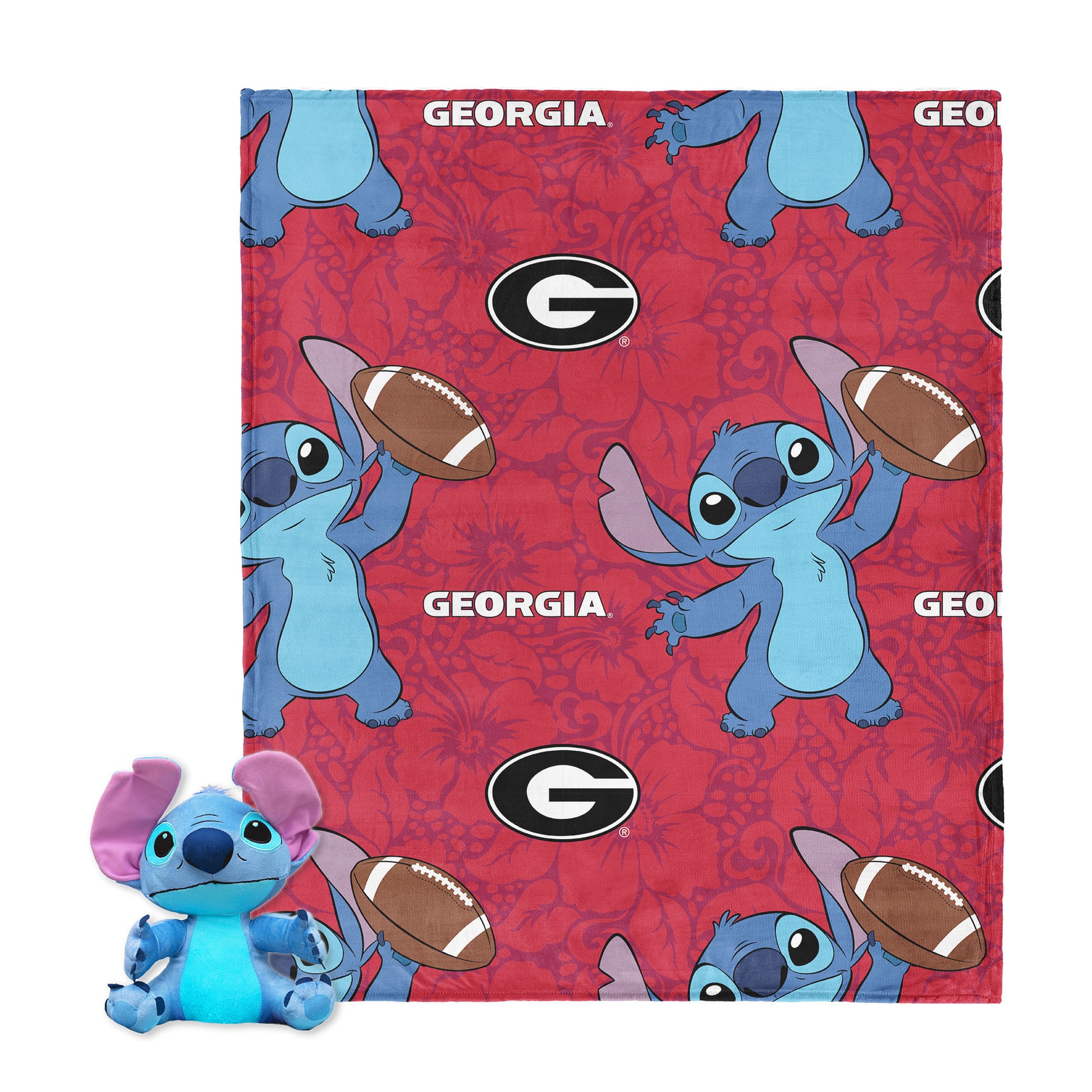 Georgia Bulldogs Lilo and Stitch Hugger Toy