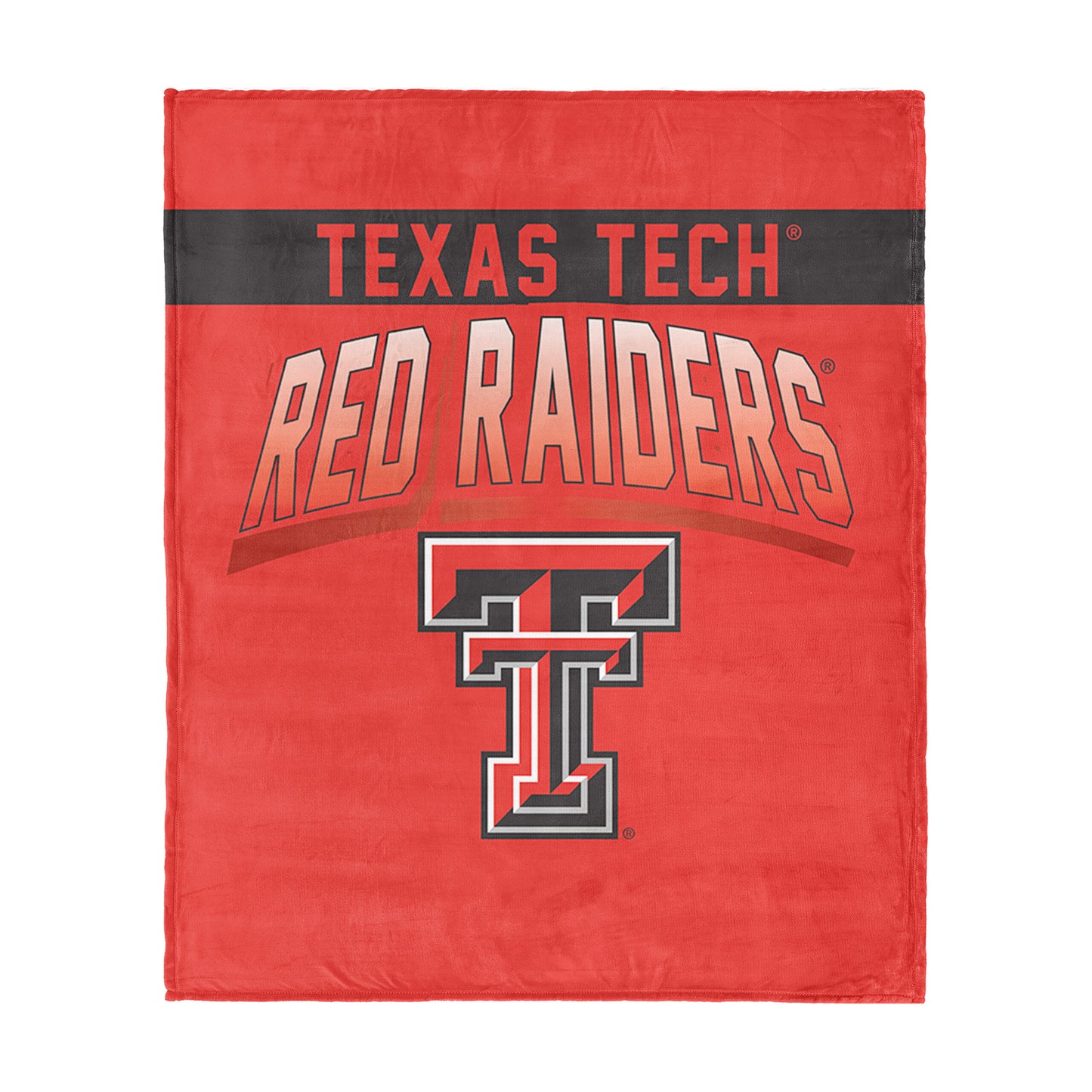 Texas Tech Red Raiders bevel silk touch throw blanket