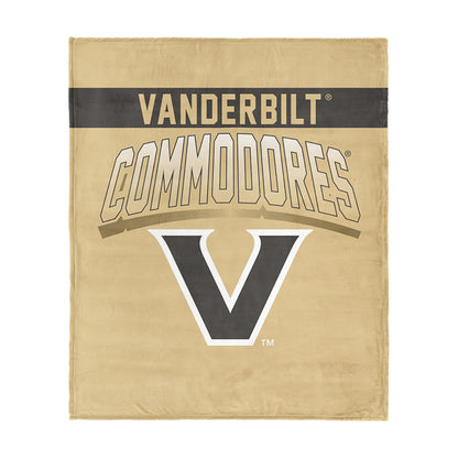 Vanderbilt Commodores bevel silk touch throw blanket
