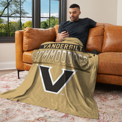 Vanderbilt Commodores bevel lounging throw blanket