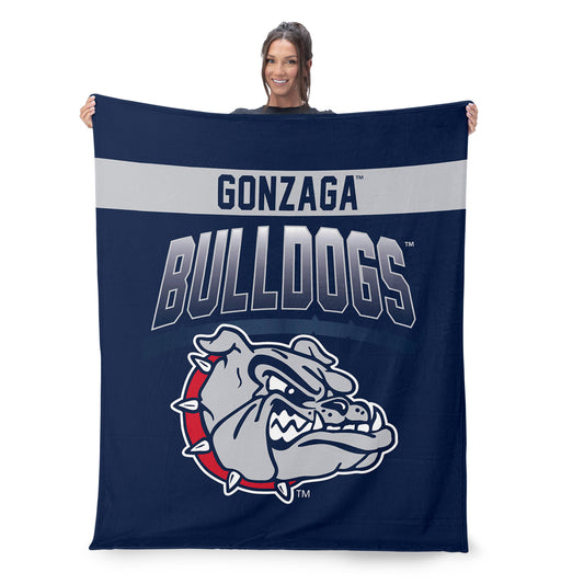 Gonzaga Bulldogs large throw blanket