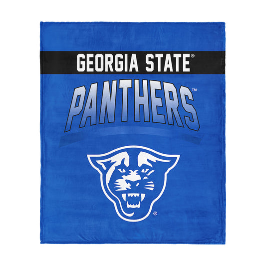 Georgia State Panthers bevel silk touch throw blanket